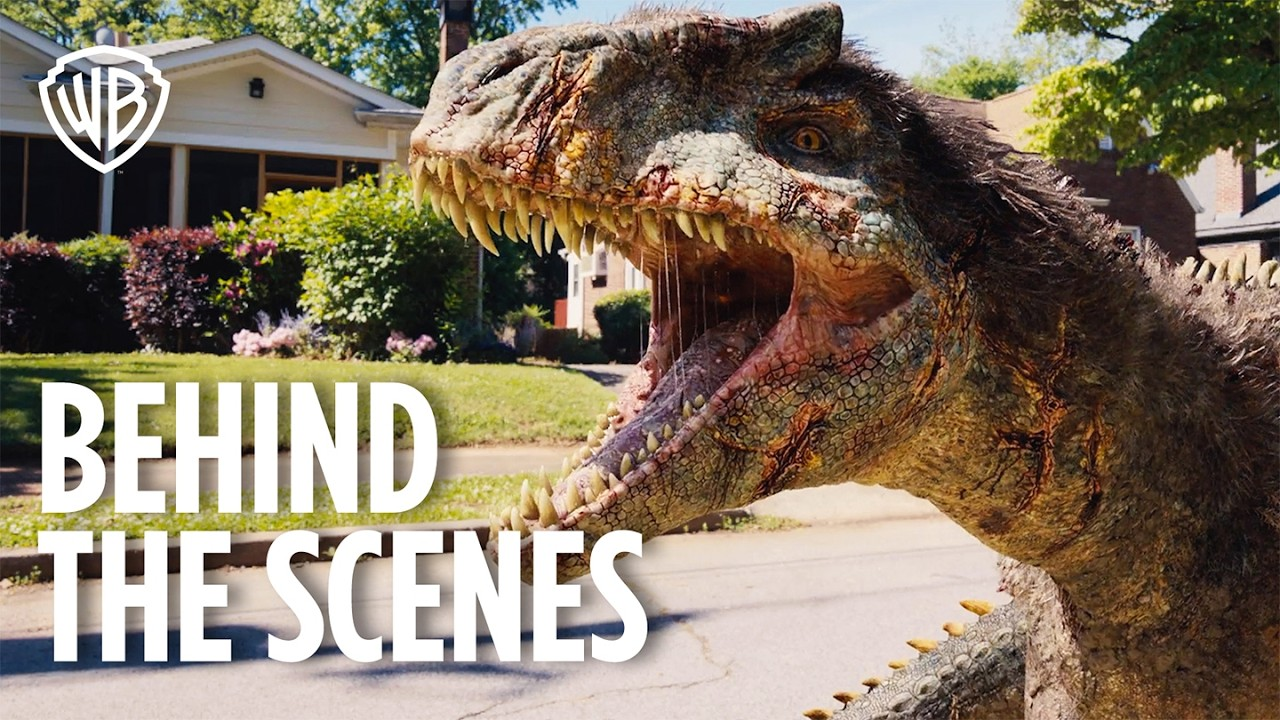 The End of Oak Street: Making Dinosaurs | Warner Bros.